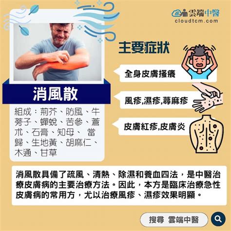 消風散禁忌|醫砭 » 常用方劑 » 消風散